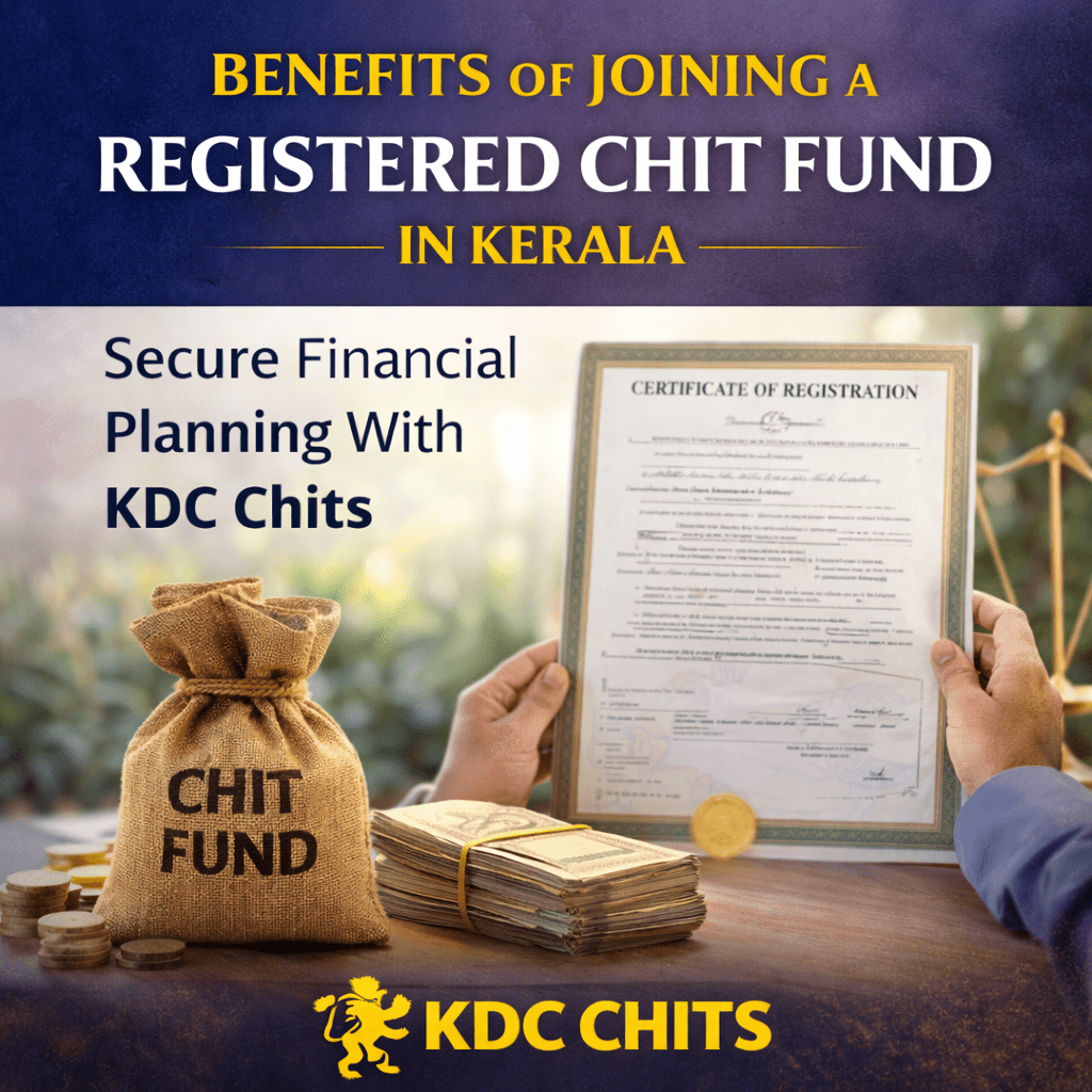 Benefits of Joining a Registered Chit Fund in Kerala
