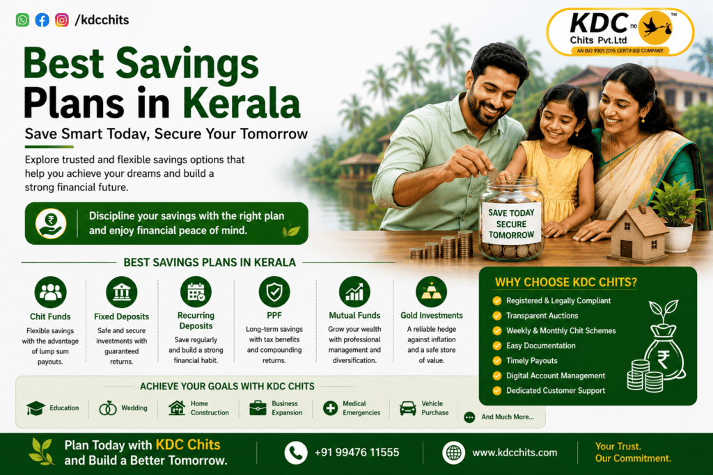 Best Savings Plans in Kerala