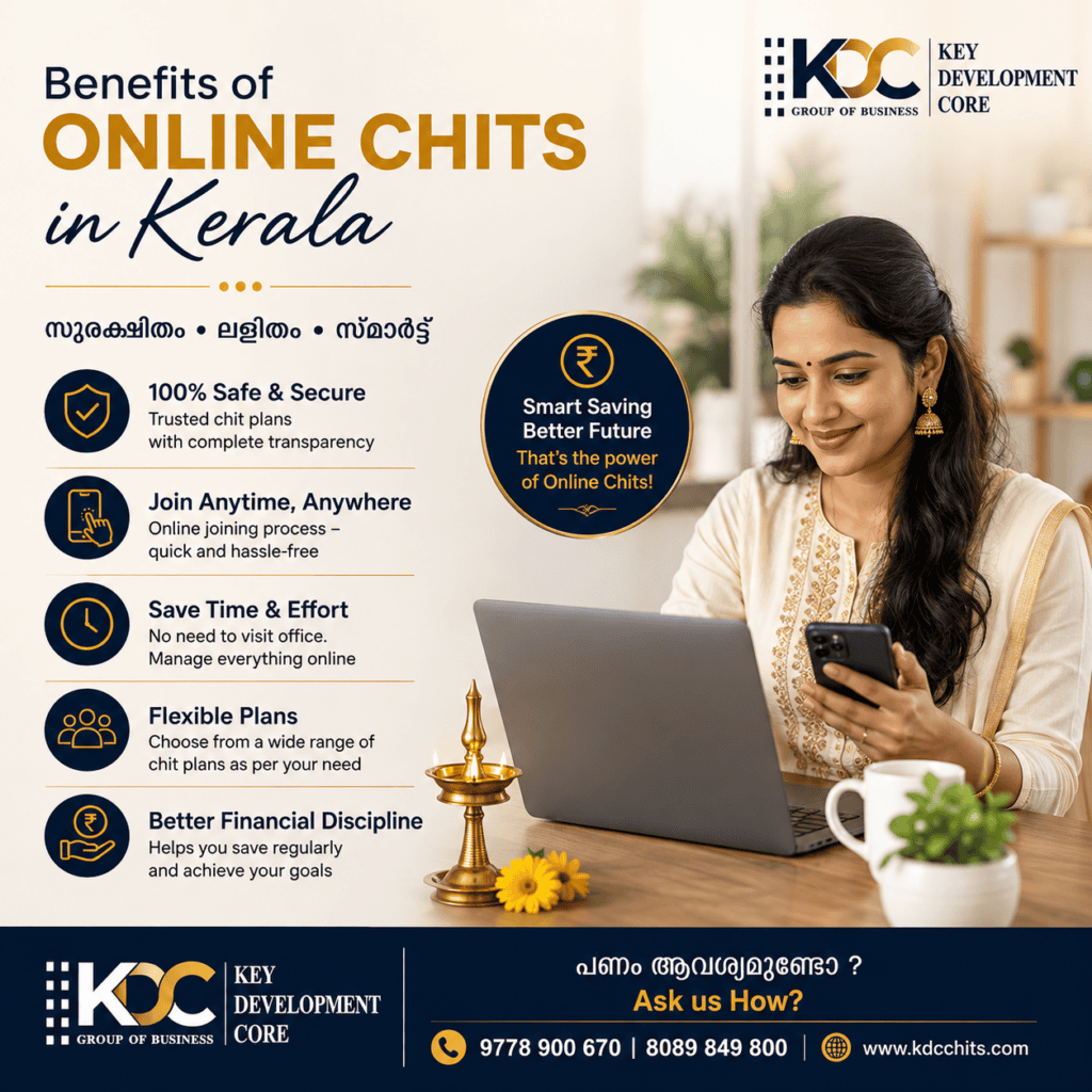 Benefits of Online Chits in Kerala