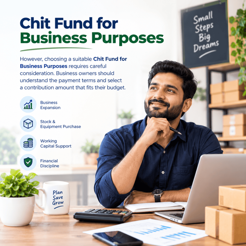 Chit Fund for Business Purposes
